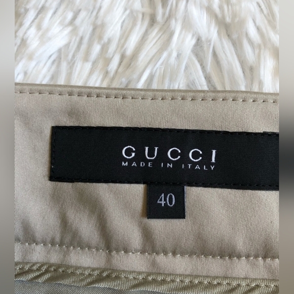 Gucci Dress Pants with back logo size 40 - Picture 4 of 15
